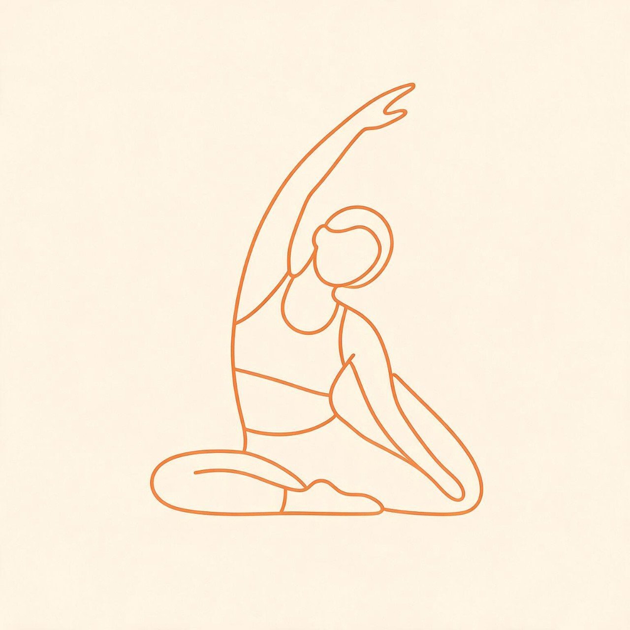 Repattern — Pilates stretch pose icon